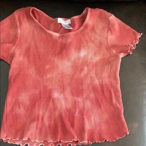 Tie-dye ashy pink shirt!